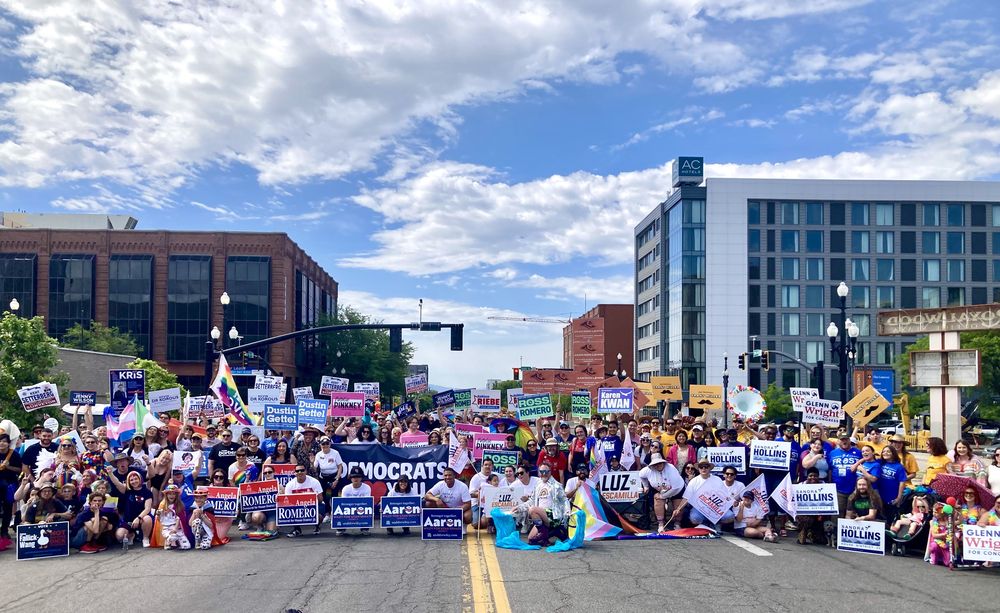 Aaron Wiley campaign rally with West Side supporters